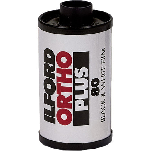 Ilford Ortho Plus Black & White Negative Film (35mm Roll Film, 36 Exposures)