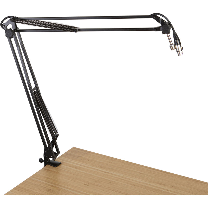 Gator Cases Frameworks Desk-Mounted Broadcast/Podcast Boom Arm Mic Stand