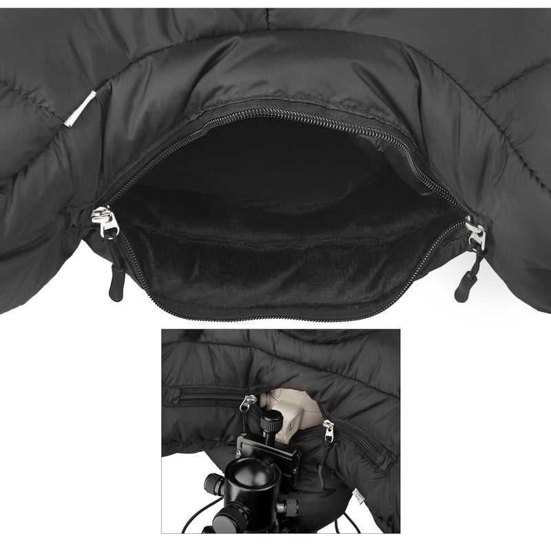 Ruggard DSLR Parka Cold and Rain Protector for Cameras and Camcorders (Black)