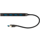Xcellon 4-Port Slim USB 3.1 Gen 1 Type-A Hub 2-Pack Kit