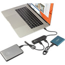 Xcellon 4-Port Slim USB 3.1 Gen 1 Type-C Hub