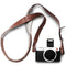 Woolnut Leather Camera Strap (Cognac Brown)