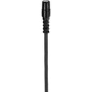 Countryman B2D Directional Lavalier Mic, Low Gain, with Hardwired TA4F Connector Cable for Shure Wireless Transmitters (Black)