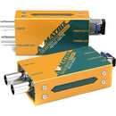 AV Matrix 12G-SDI Fiber Optic Extender Transmitter/Receiver Set