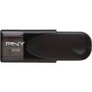 PNY Technologies 32GB Attache 4 USB 2.0 Type-A Flash Drive