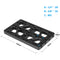 CAMVATE Cheese Plate For Anton Bauer Gold Mount Power Adapter