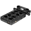 CAMVATE Gold Mount Battery Plate with Cheese Plate & 15mm Rod Clamp
