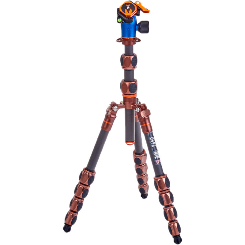 3 Legged Thing Leo 2.0 Tripod Kit with AirHed Pro Lever Ball Head (Gray)