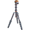 3 Legged Thing Leo 2.0 Tripod Kit with AirHed Pro Lever Ball Head (Bronze and Blue)
