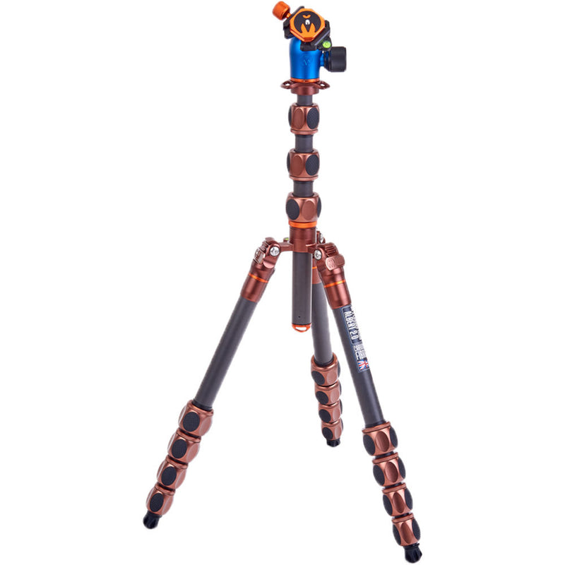 3 Legged Thing Albert 2.0 Tripod Kit with AirHed Pro Ball Head (Gray)