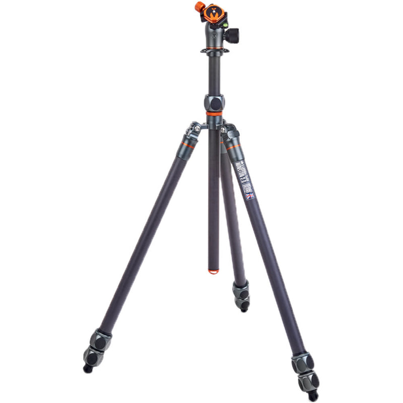 3 Legged Thing Winston 2.0 Tripod Kit with AirHed Pro Ball Head (Bronze and Blue)