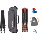 3 Legged Thing Albert 2.0 Tripod Kit with AirHed Pro Ball Head (Bronze and Blue)