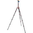 3 Legged Thing Albert 2.0 Tripod Kit with AirHed Pro Ball Head (Bronze and Blue)