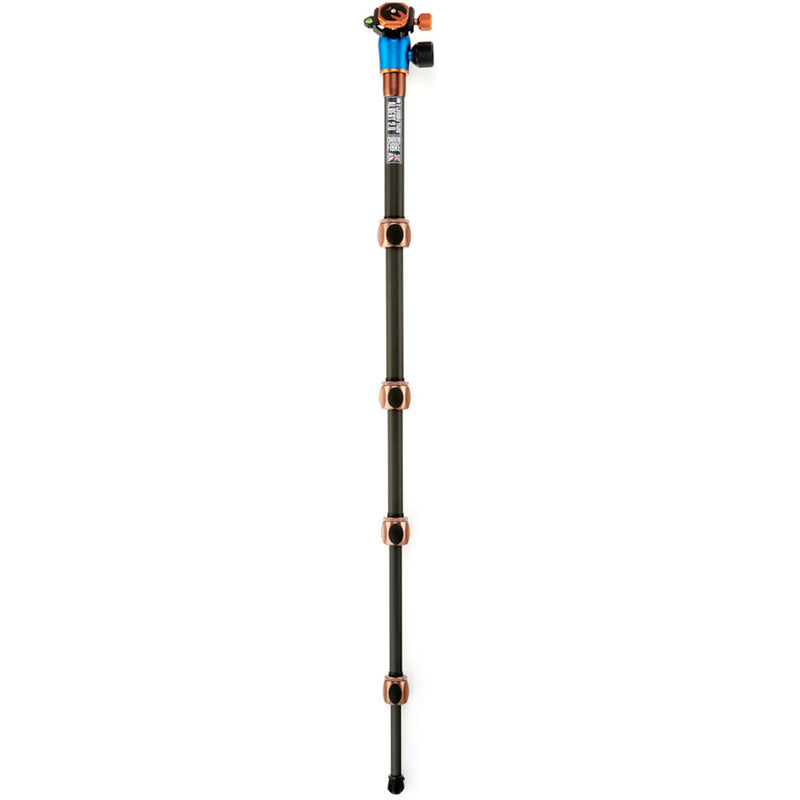 3 Legged Thing Albert 2.0 Tripod Kit with AirHed Pro Ball Head (Bronze and Blue)