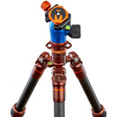 3 Legged Thing Albert 2.0 Tripod Kit with AirHed Pro Ball Head (Bronze and Blue)