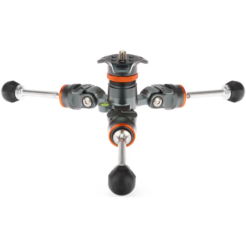 3 Legged Thing Albert 2.0 Tripod Kit with AirHed Pro Ball Head (Gray)