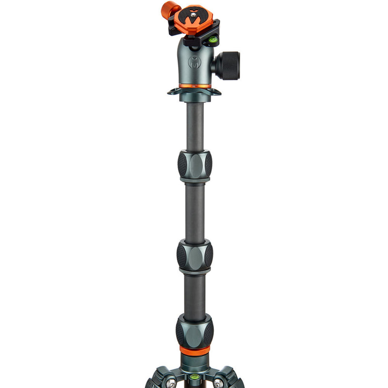 3 Legged Thing Albert 2.0 Tripod Kit with AirHed Pro Ball Head (Gray)