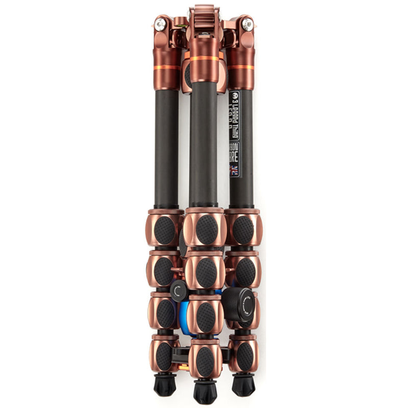 3 Legged Thing Leo 2.0 Tripod Kit with AirHed Pro Lever Ball Head (Bronze and Blue)
