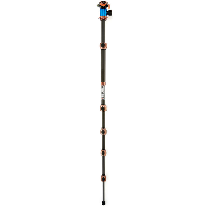 3 Legged Thing Leo 2.0 Tripod Kit with AirHed Pro Lever Ball Head (Bronze and Blue)