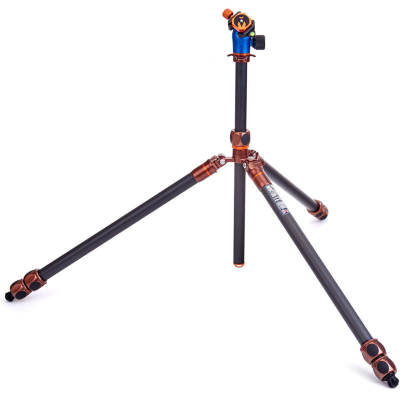 3 Legged Thing Winston 2.0 Tripod Kit with AirHed Pro Ball Head (Bronze and Blue)