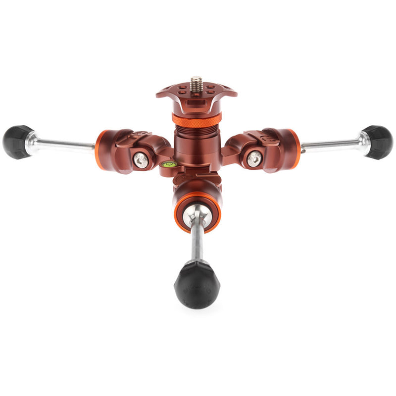 3 Legged Thing Winston 2.0 Tripod Kit with AirHed Pro Ball Head (Bronze and Blue)