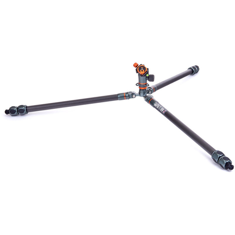 3 Legged Thing Winston 2.0 Tripod Kit with AirHed Pro Ball Head (Gray)