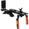 CAMVATE Camcorder Shoulder Mount Video Rig With 12" ARRI-Style Dovetail Bridge Plate