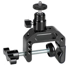 CAMVATE Heavy-Duty C-Clamp with Mini Ball Head (Black T-Handle)