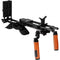 CAMVATE Camcorder Shoulder Mount Video Rig With 12" ARRI-Style Dovetail Bridge Plate