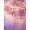Click Props Backdrops Flower Painting Purple Backdrop (7 x 9.5')