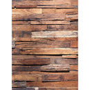 Click Props Backdrops Timber Wall Backdrop (7 x 9.5')