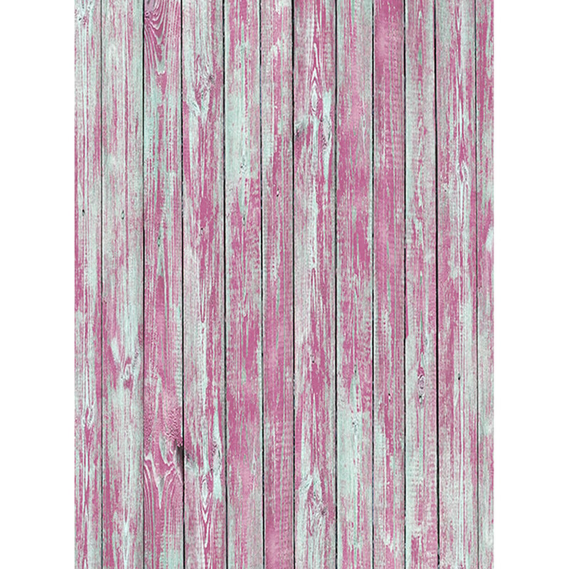 Click Props Backdrops Pink Stripped Plank Backdrop (7 x 9.5')