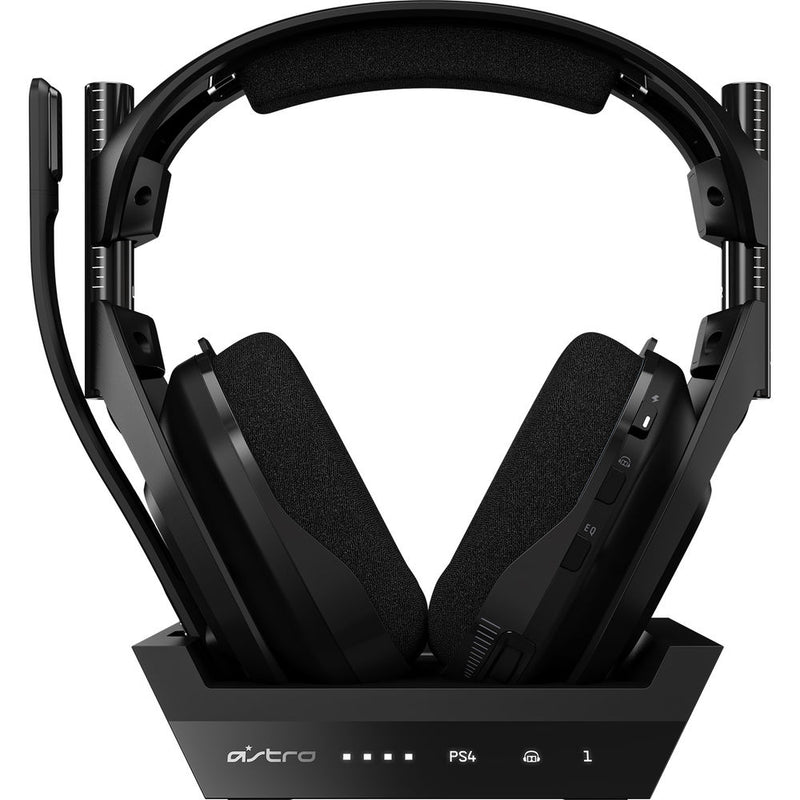 ASTRO Gaming A50 Wireless Gaming Headset with Base Station (Black & Gray, for Windows, Mac, and PS4)