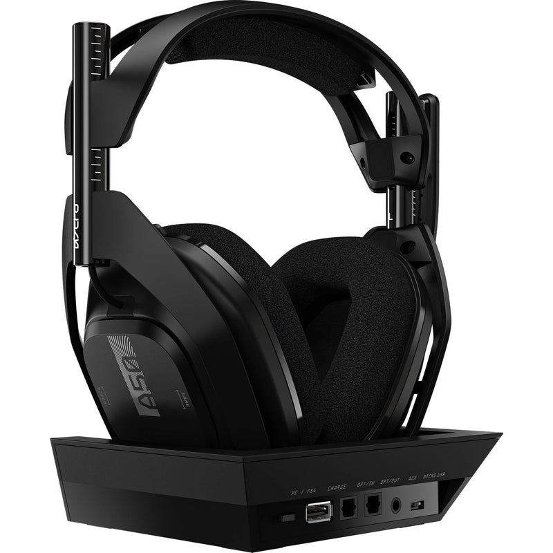 ASTRO Gaming A50 Wireless Gaming Headset with Base Station (Black & Gray, for Windows, Mac, and PS4)