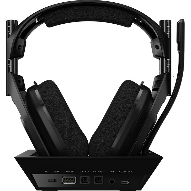 ASTRO Gaming A50 Wireless Gaming Headset with Base Station (Black & Gold, for Windows, Mac, and Xbox One)