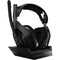 ASTRO Gaming A50 Wireless Gaming Headset with Base Station (Black & Gold, for Windows, Mac, and Xbox One)