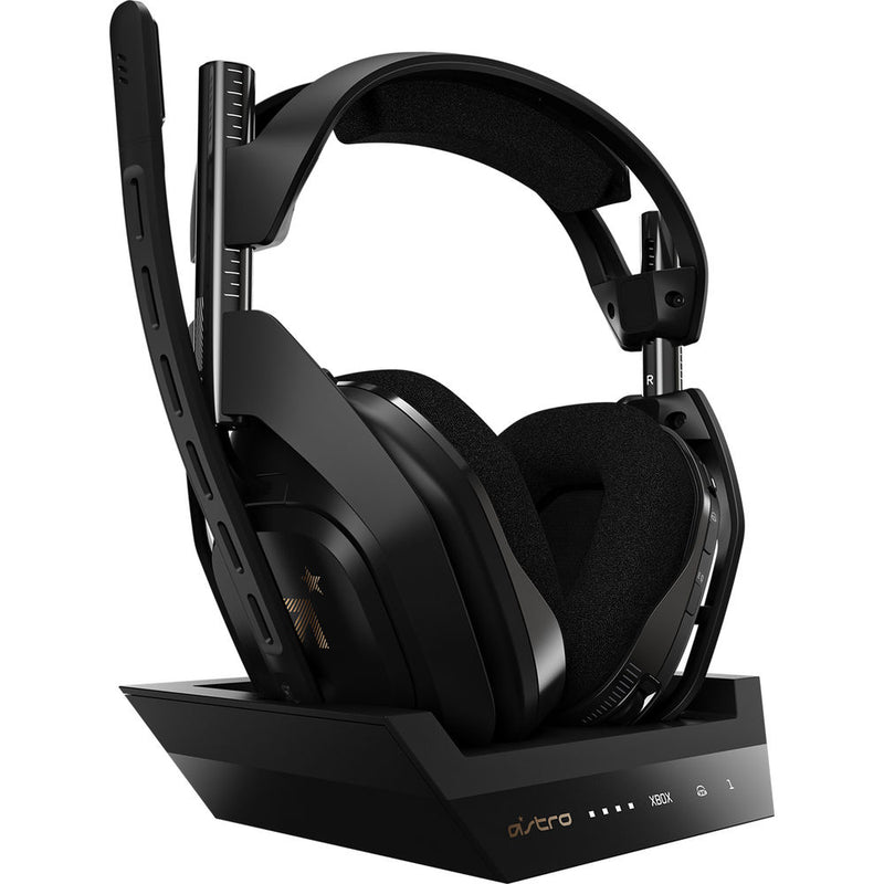 ASTRO Gaming A50 Wireless Gaming Headset with Base Station (Black & Gray, for Windows, Mac, and PS4)