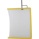 Kupo Open End Flag Frame - White Artificial Silk (24 x 36")