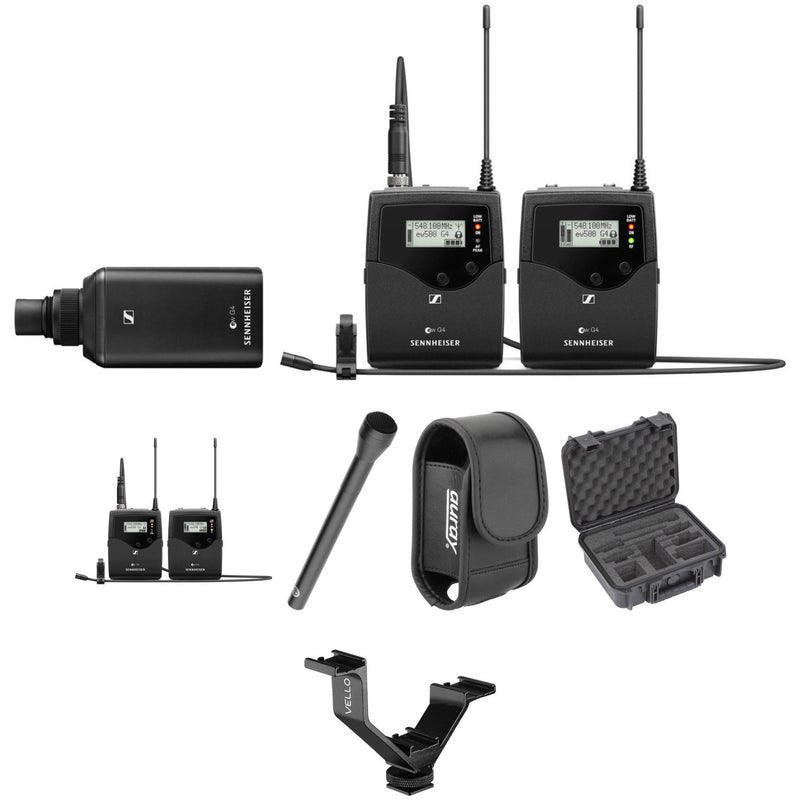 Sennheiser EW 500 FILM G4 Camera-Mount Wireless Combo Microphone System (AW+: 470 to 558 MHz)