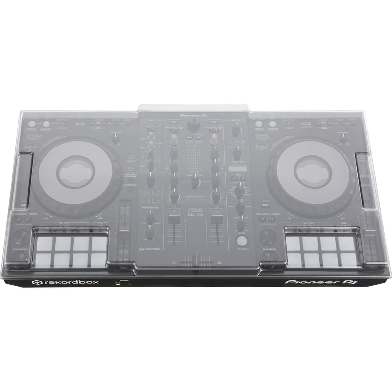 Decksaver DDJ-800 Cover for Pioneer DDJ-800 Controllers (Smoked Clear)