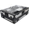ProX XS-PRIME4 WGB Flight Case with 1 RU Rackspace and Wheels for Denon DJ Prime 4 (Black on Gray)