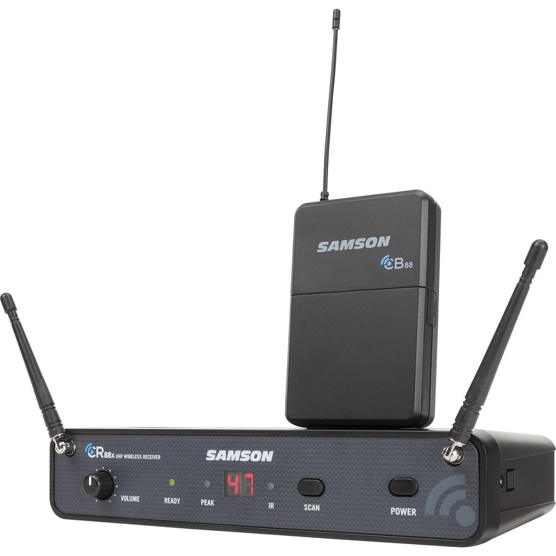 Samson Concert 88X Wireless Lavalier System With LM5 Lav Mic (CB88/CR88X) - D Band