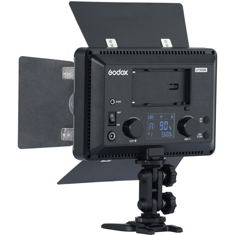 Godox LF308BI Variable Color LED Video Light with Flash Sync