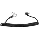 CAMVATE Coiled 2-Pin to 2.5mm DC Barrel Power Cable for Cameras/Accessories