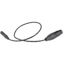 CAMVATE Mini 3Pin XLR Male To Full 3Pin XLR Female Cable For BMPCC 4K