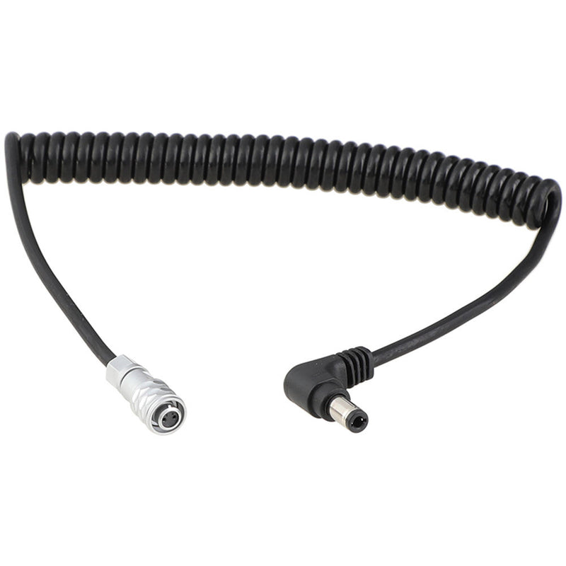 CAMVATE 2.5mm DC Male Barrel Coiled Power Cable for BMPCC 6K/4K
