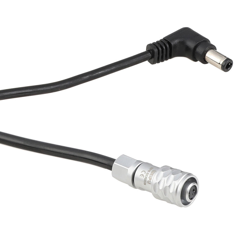 CAMVATE 2.5mm DC Male Barrel Coiled Power Cable for BMPCC 6K/4K