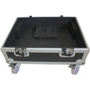 ProX Dual Flight-Road Case for 2-RCF HDL 6-A Line Array Speakers with Wheels