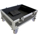 ProX Dual Flight-Road Case for 2-RCF HDL 6-A Line Array Speakers with Wheels