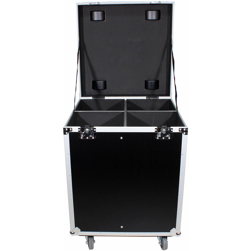 ProX Road Case for up to 4 ETC Source Four Par Fixtures (Black)